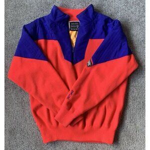 Winter Park Resort Women's Ski‎ Jacket Vintage Small Retro Bright Colors Neon